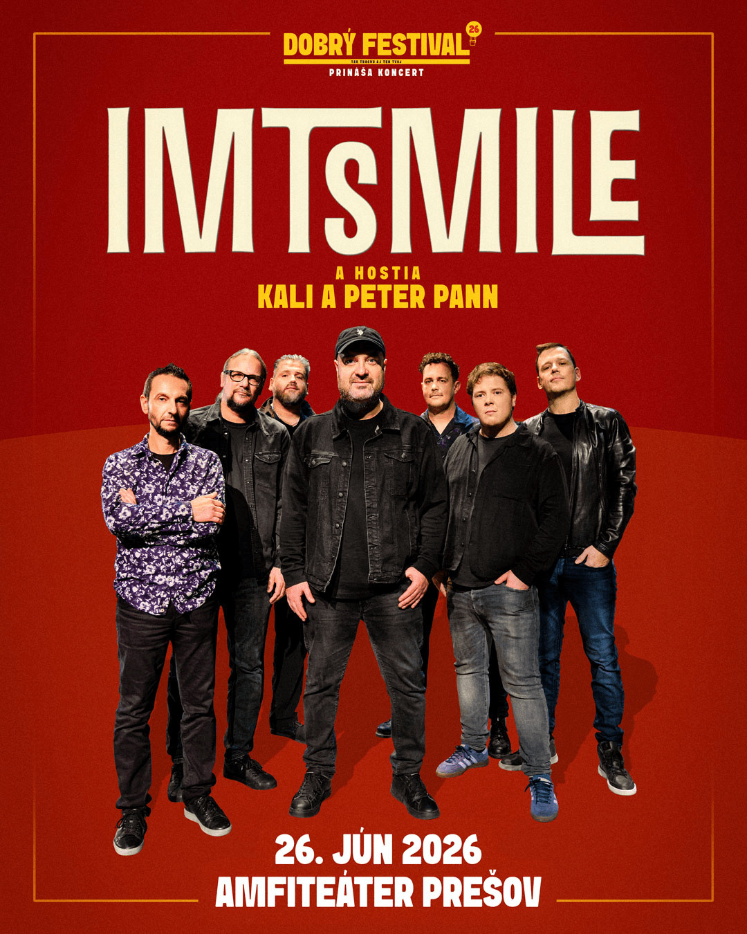 IMT Smile koncert Amfiteáter Prešov 2026