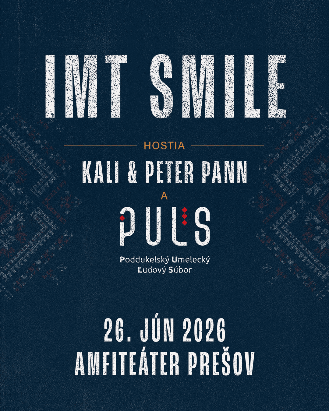 IMT Smile koncert Amfiteáter Prešov 2026